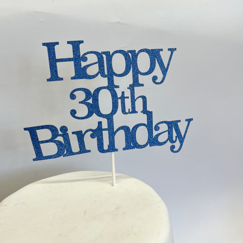Happy 30th Topper