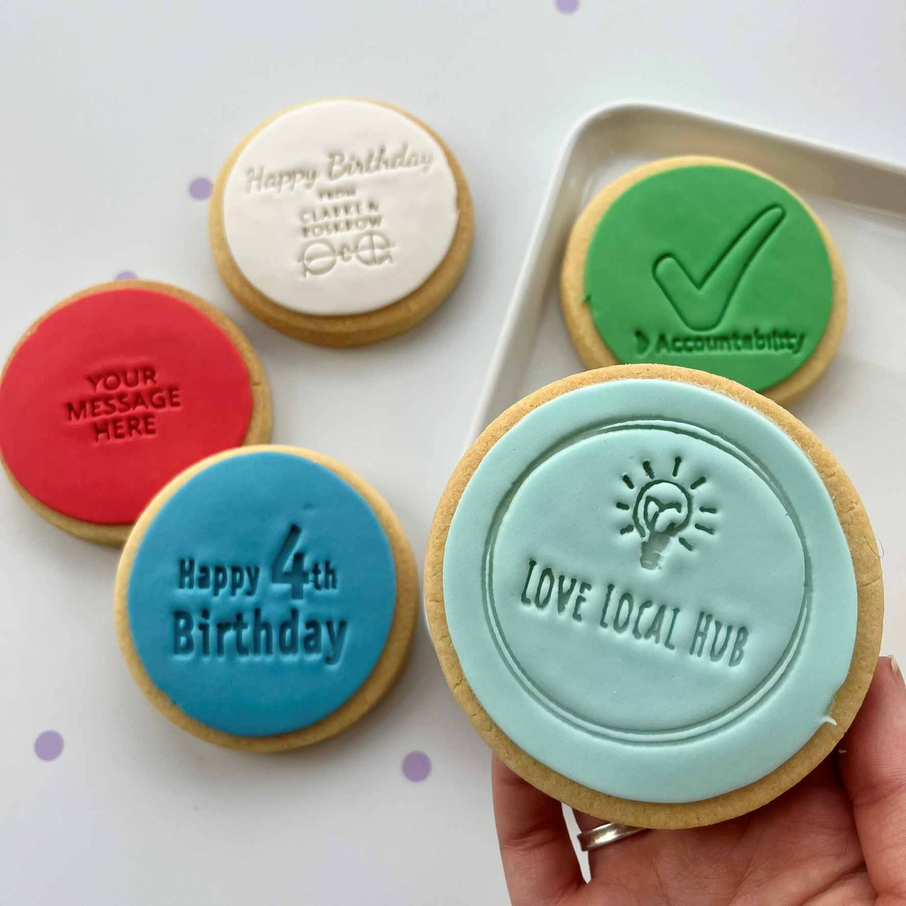 Custom Quote Cookies