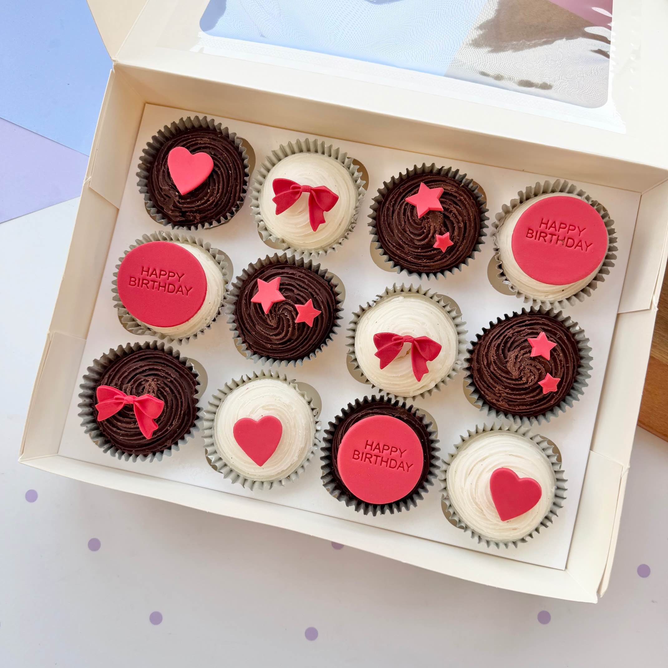 Birthday Bow Box