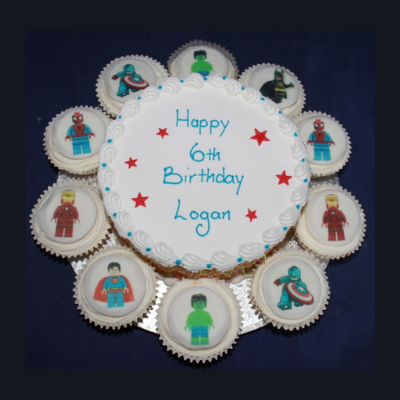 Lego Superhero Prints