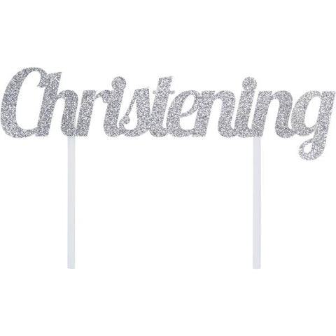 Christening Topper