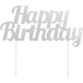 Silver Birthday Topper